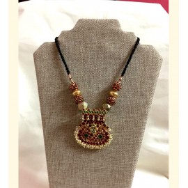 CBHJ16 Temple Jewelry Naagam with black thread