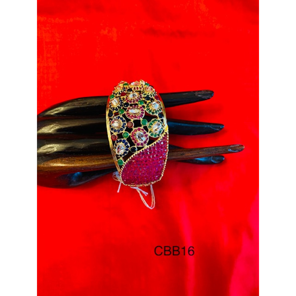 CBB16 - AD Multicolor Stone Bracelet