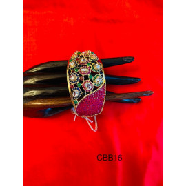 CBB16 - AD Multicolor Stone Bracelet