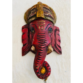 CBW2L Ganesha Mask Red - Large