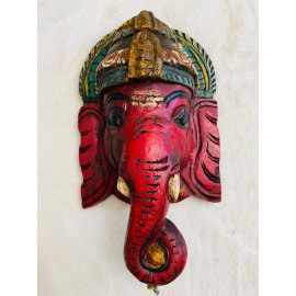 CBW2L Ganesha Mask Red - Large