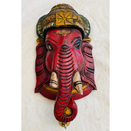 CBW2L Ganesha Mask Red - Large